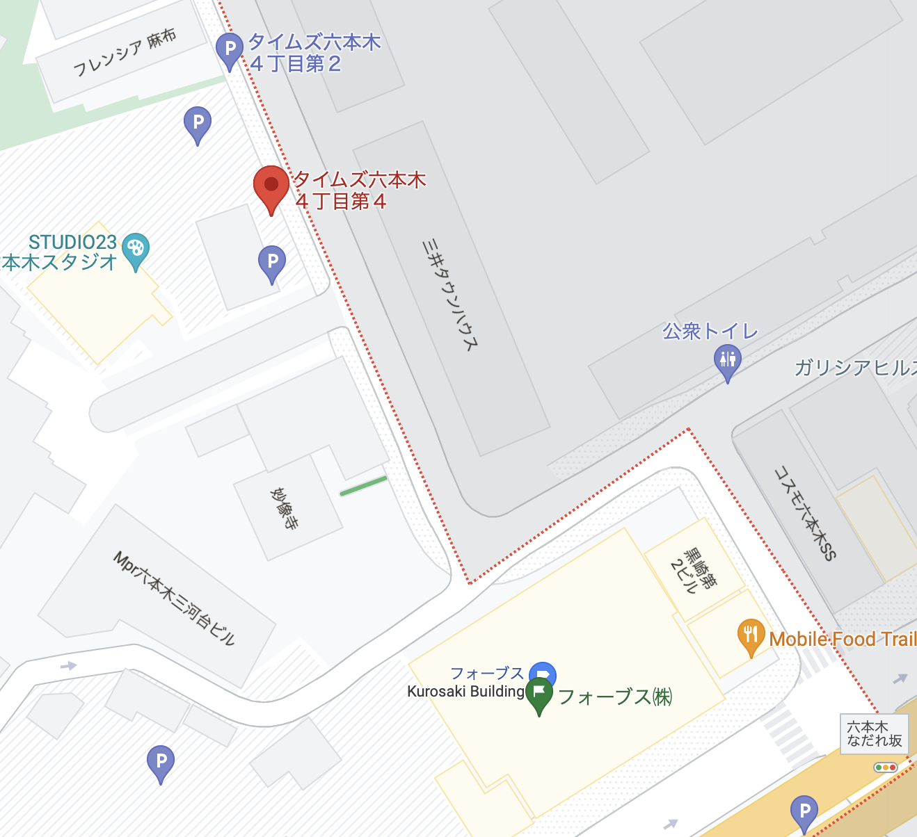 三河台公園自転車駐輪場